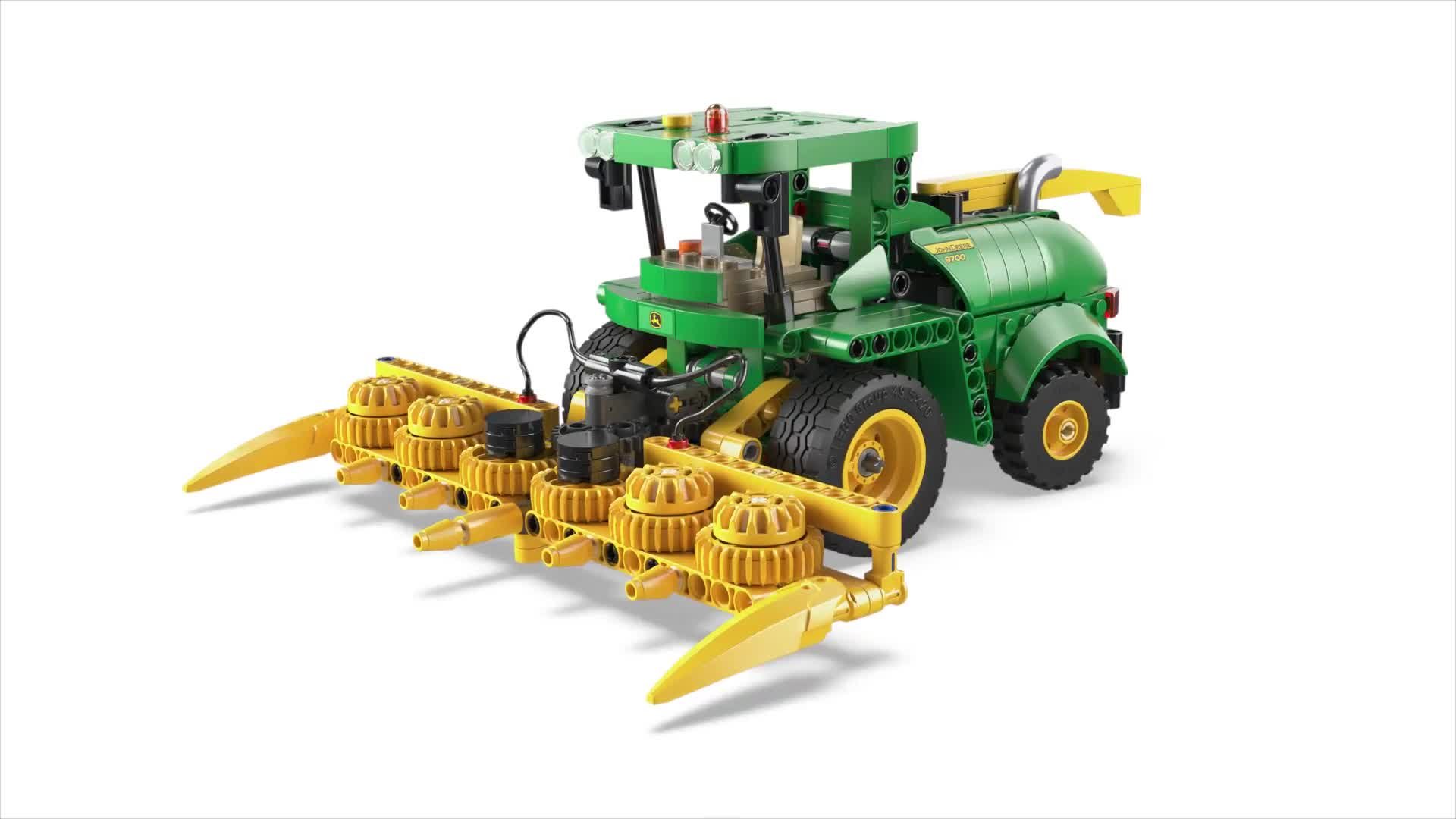 Lego John Deere 9620R 4Wd Tractor Construction Game Golden