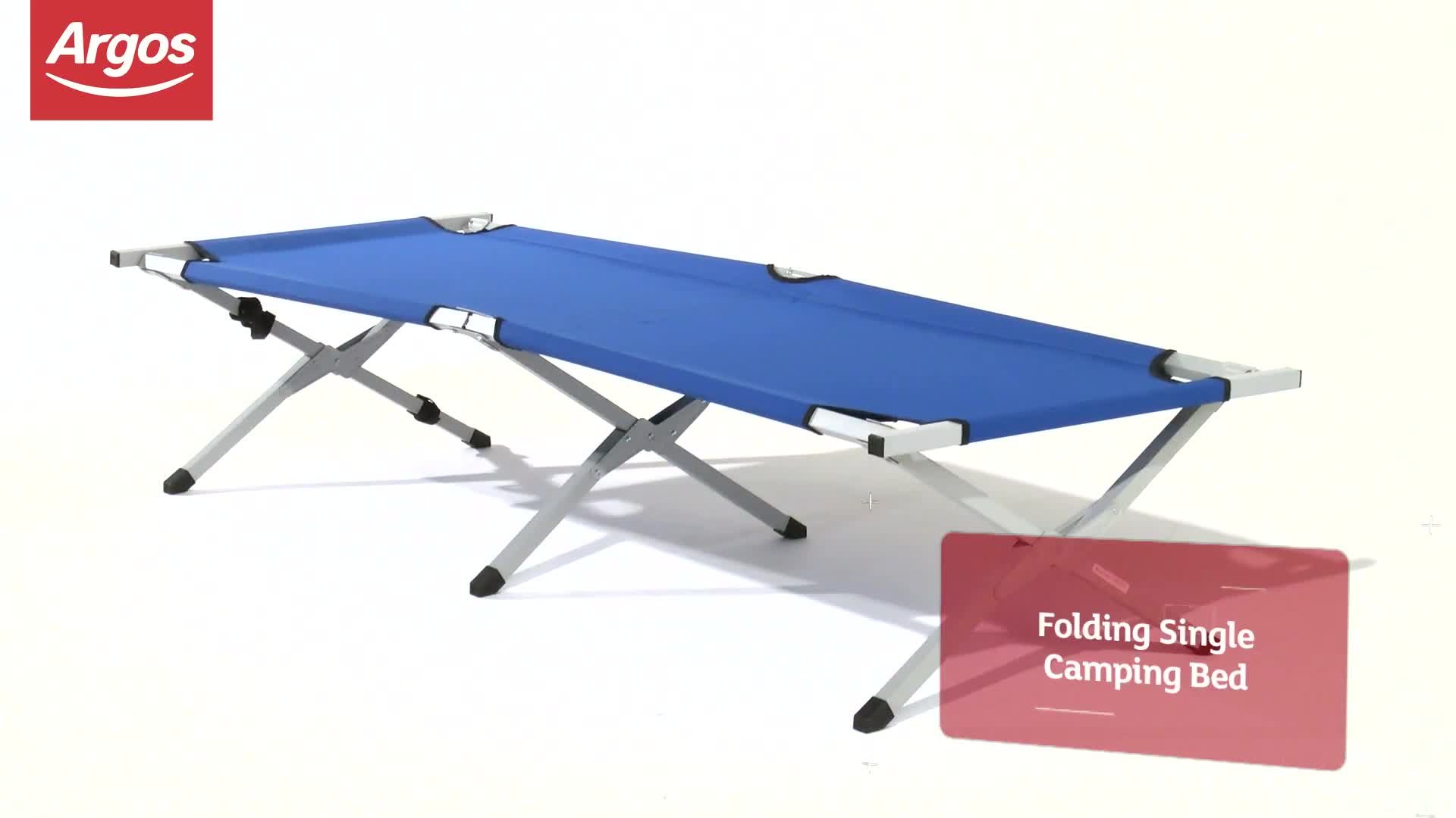 Argos fold on sale up camp bed