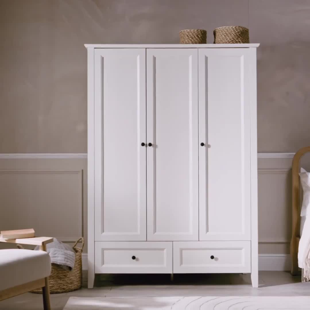 Argos deals cream wardrobe