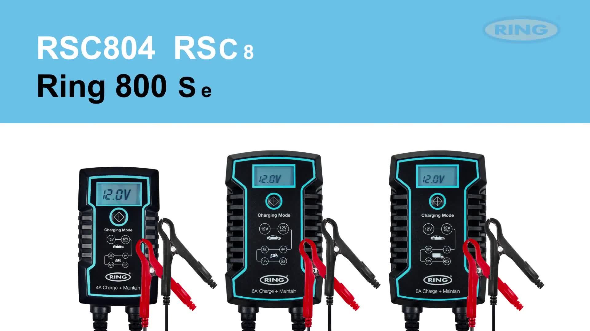 Ring rcb208 12v on sale automatic battery charger