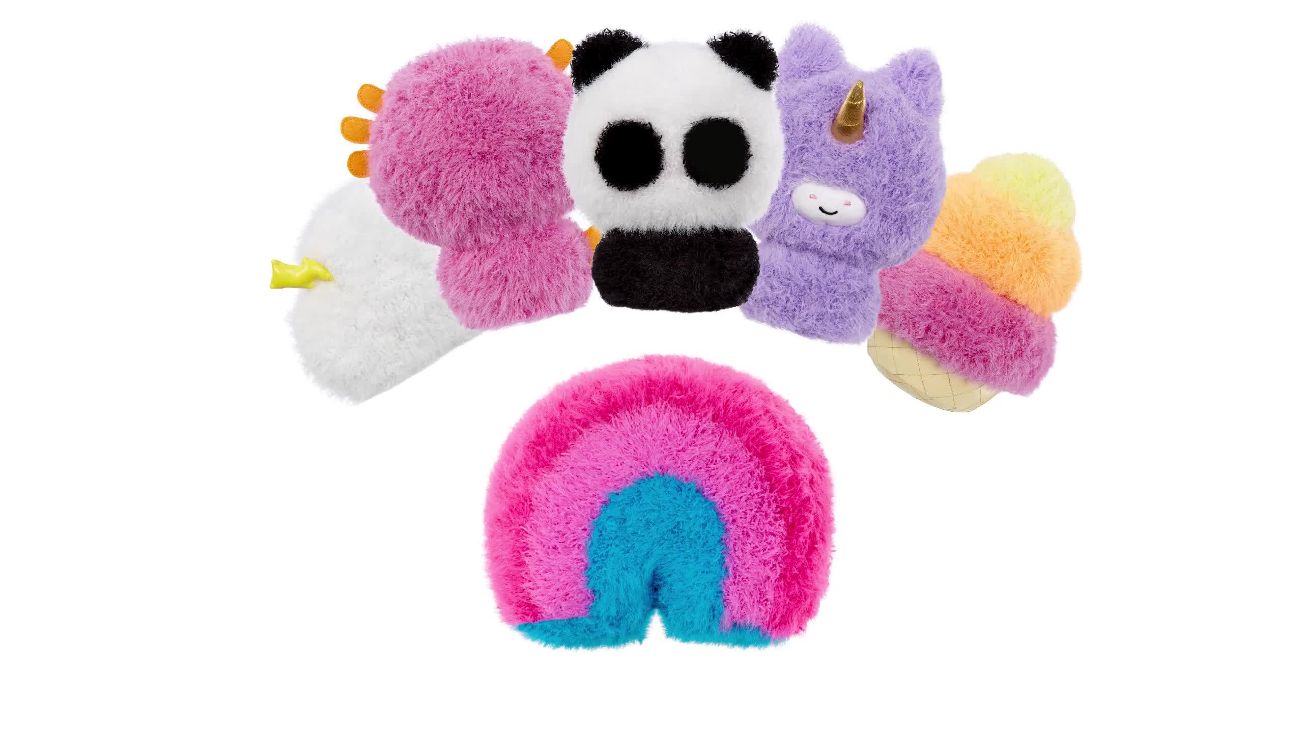 Fluffie Stuffiez Small Collection Plush Toys - Panda - Suprise