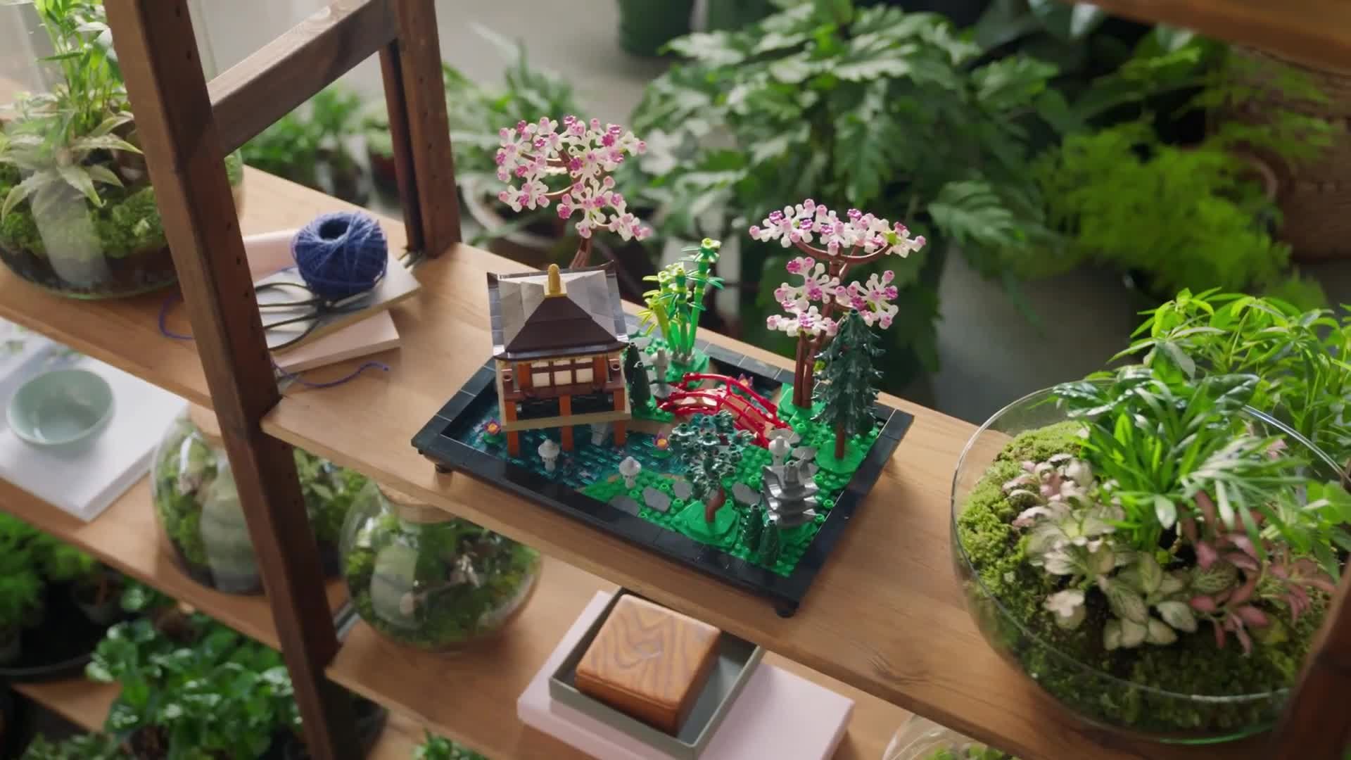 Buy LEGO Icons Tranquil Garden Botanical Set with Flowers 10315