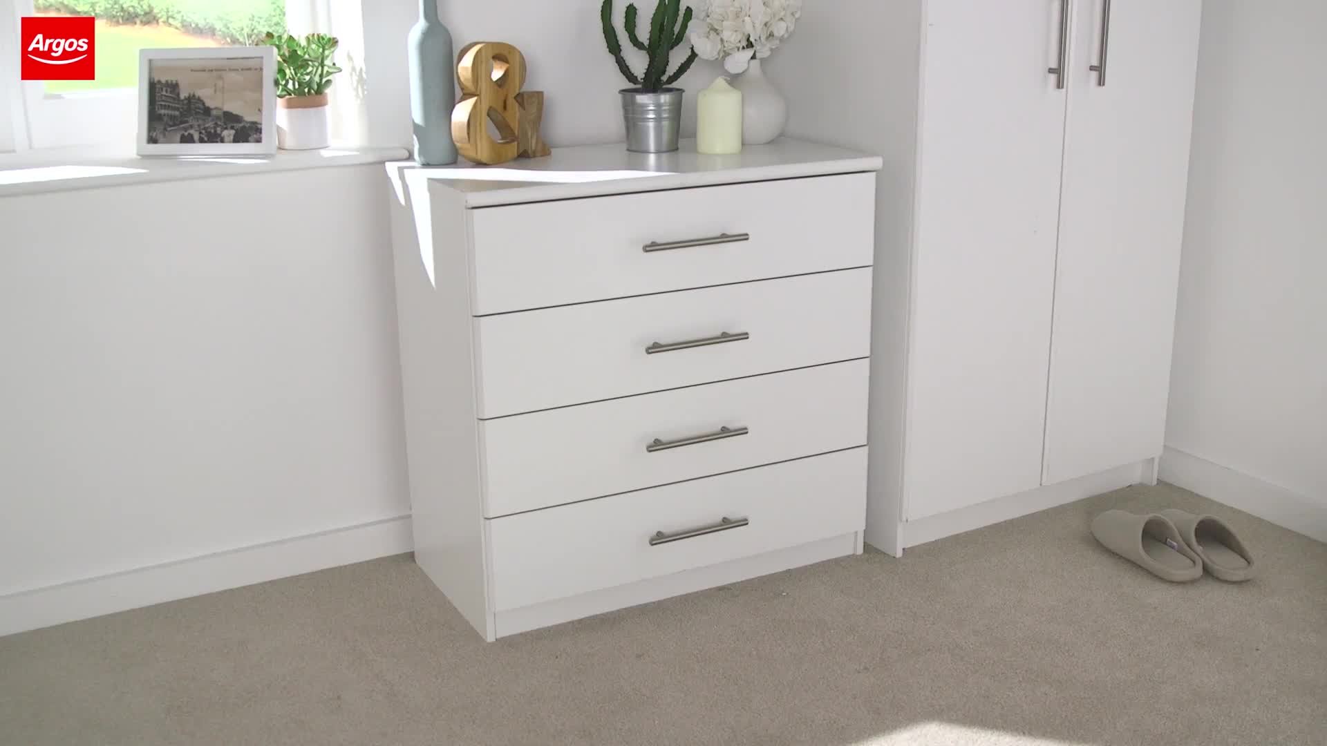 Wide chest deals of drawers argos