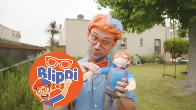 blippi my buddy feature plush with sounds