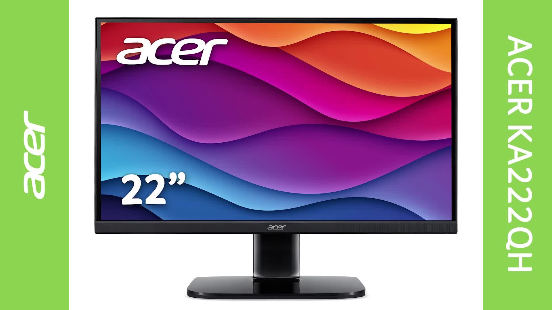 Acer KA222Q Bdiディスプレイ　2台 Acer KA222Q Bdiディスプレイ 2台 複数台を並べて使用するマルチ