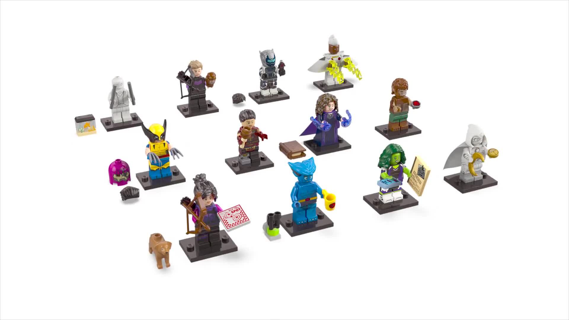 Minifigures best sale marvel lego