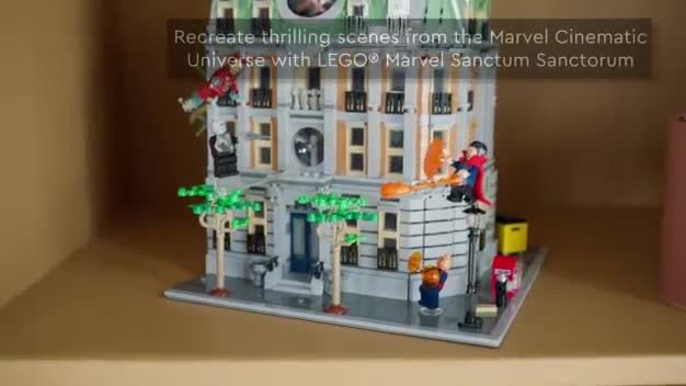 Lego dr strange house hot sale