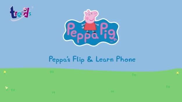 Peppa pig pp06 flip and learn phone 2024 electronic toy