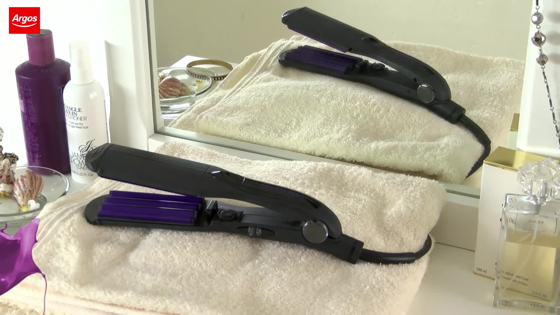 argos hair crimpers