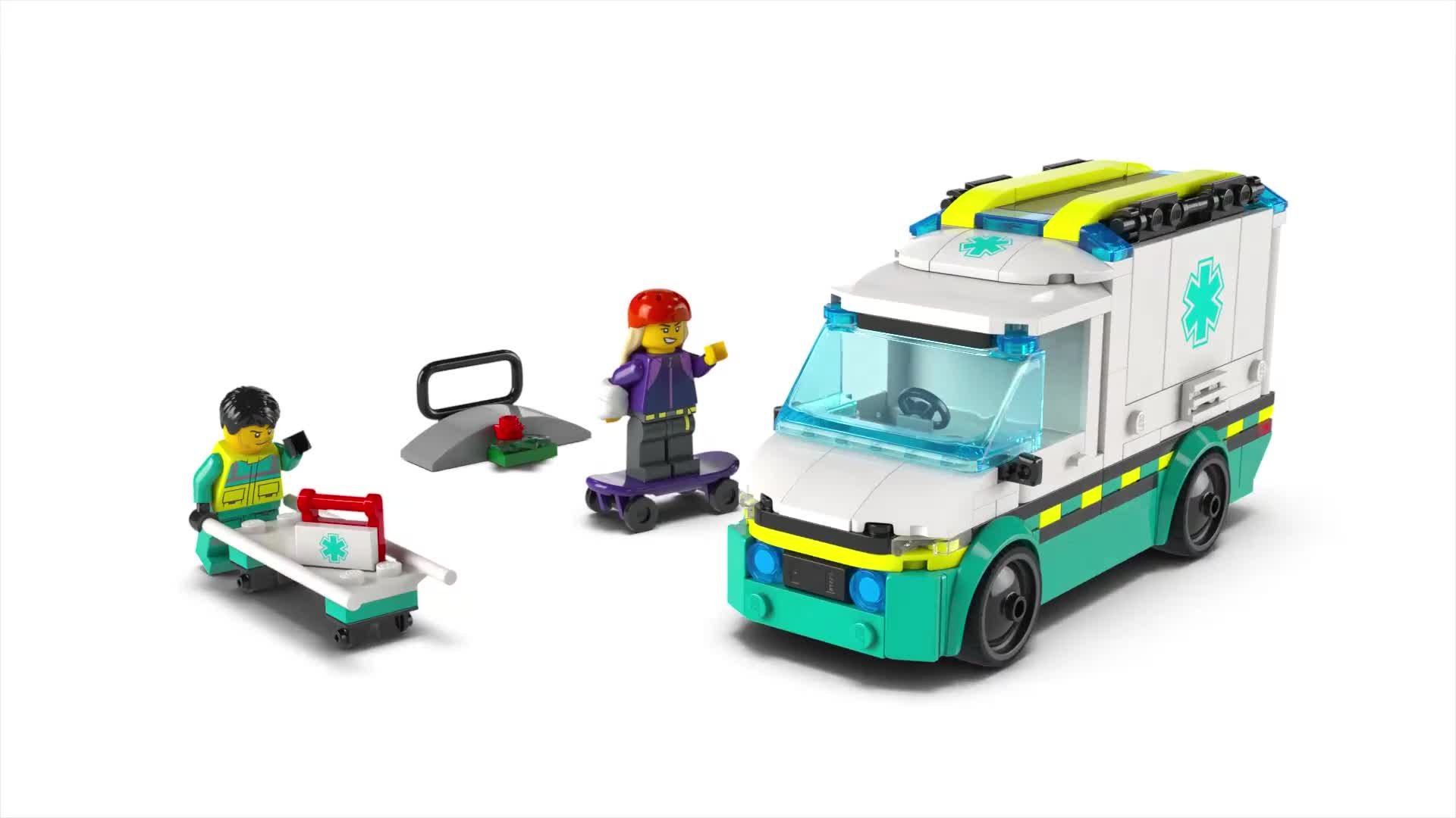 Barbie-Véhicule Médical-Coffret ambulance et clinique et accessoires