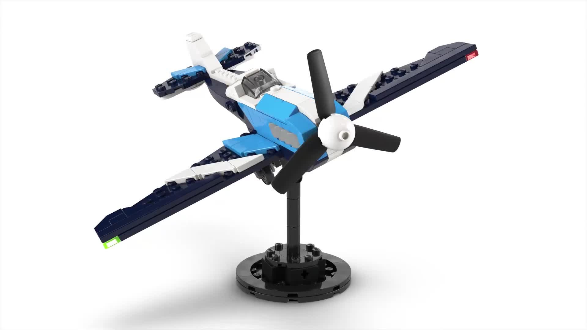 Buy LEGO Creator 3in1 Aircraft: Race Plane Toy for Kids 31160