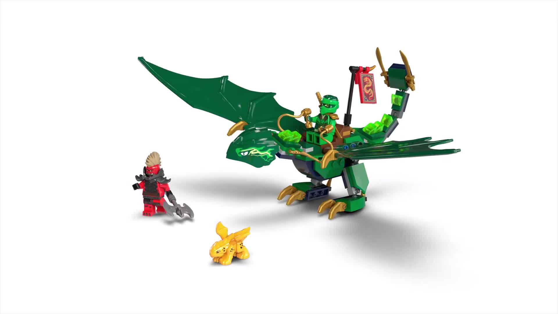 Buy LEGO NINJAGO Lloyd's Green Forest Dragon Toy for Kids