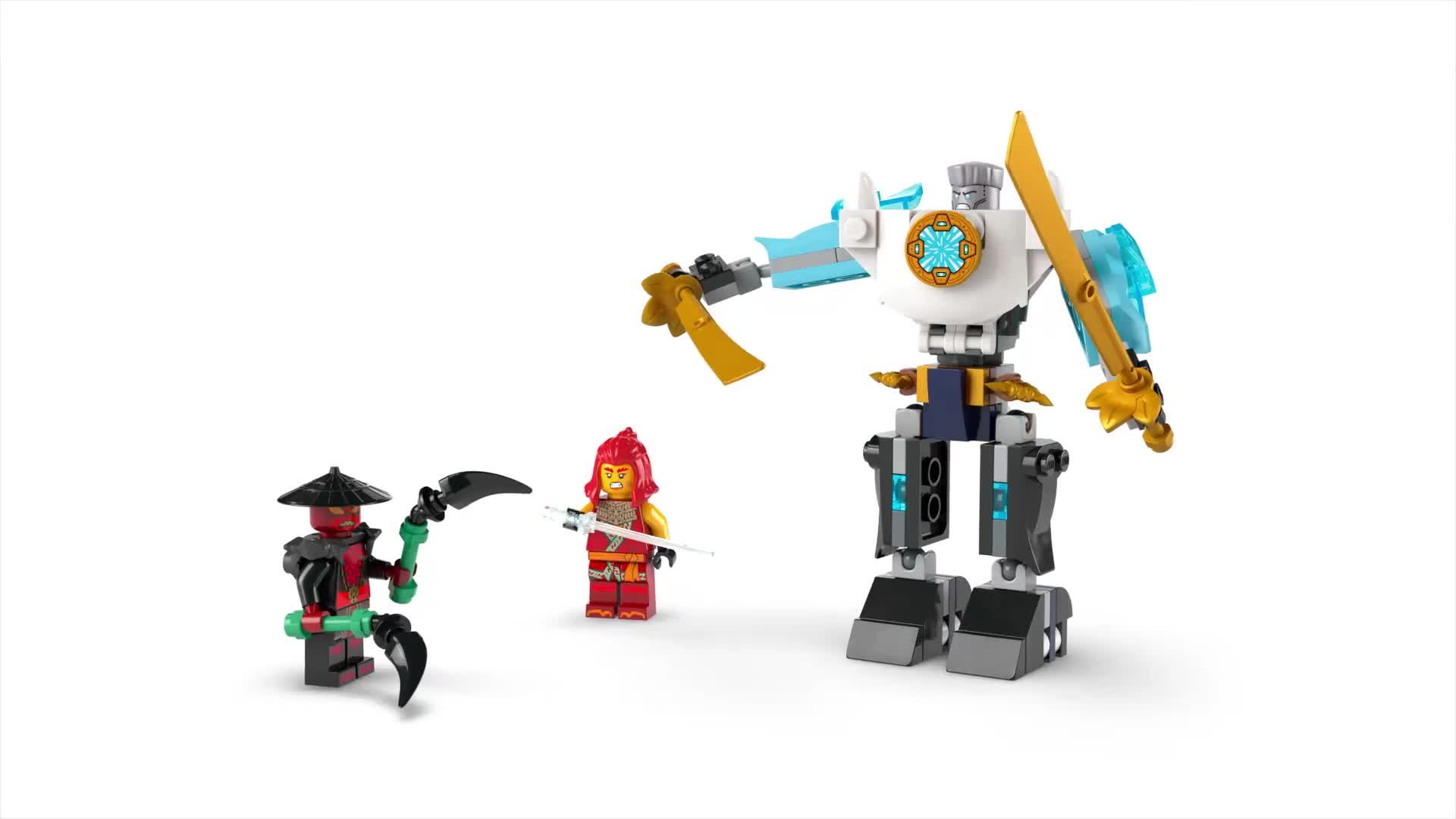 Buy LEGO NINJAGO Zane's Battle Suit Mech Ninja Toy Set 71827
