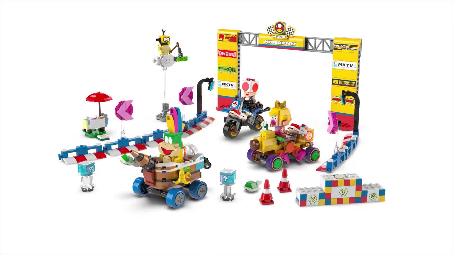 Buy LEGO Super Mario Kart – Baby Peach & Grand Prix Set 72036