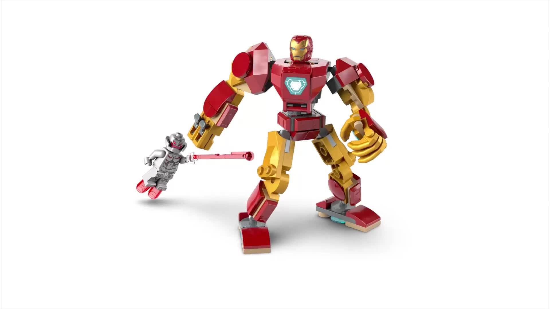 Buy LEGO Marvel Iron Man Mech Ultron Building Toy Set 76307