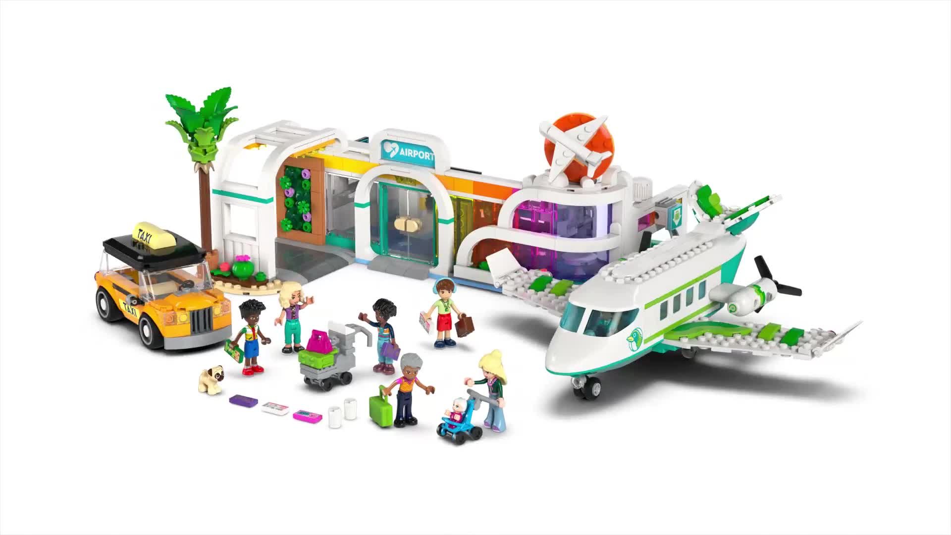 Buy LEGO Friends Heartlake City Airport and Airplane Toy 42656