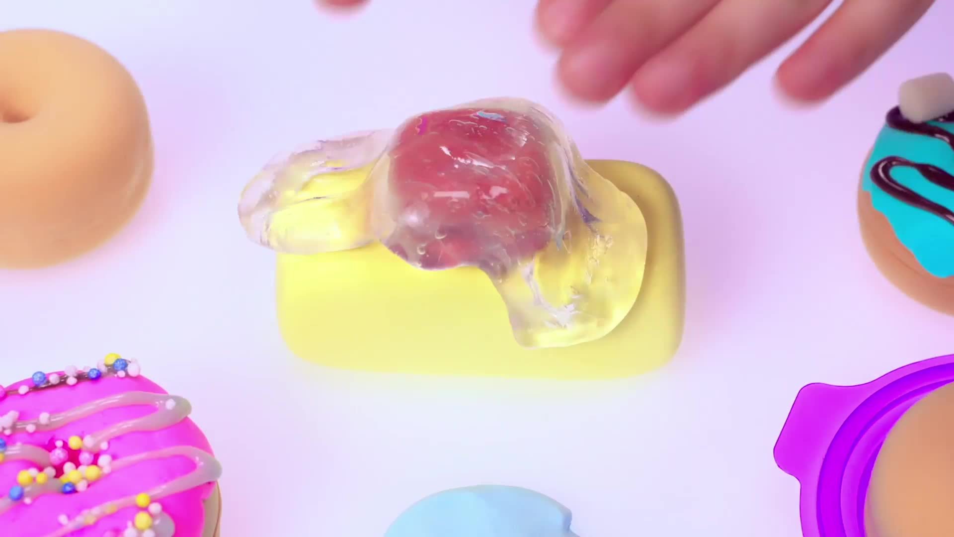 So Slime Sensations Sugary Crush Donuts – Kit De Beignets En Slime, 6 Compositions, Moule Et Décos – Dès 6 Ans