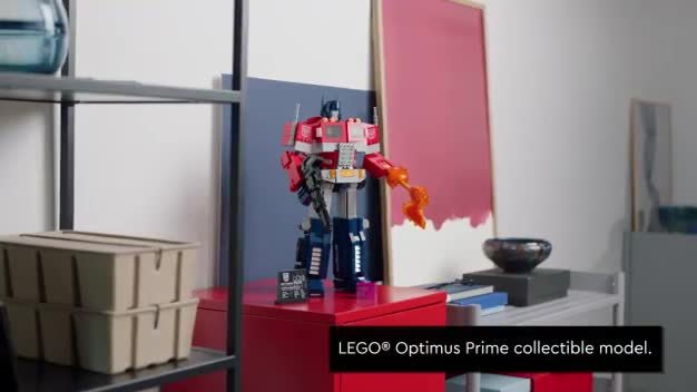 Buy LEGO Icons Optimus Prime Transformers Robot Model Set