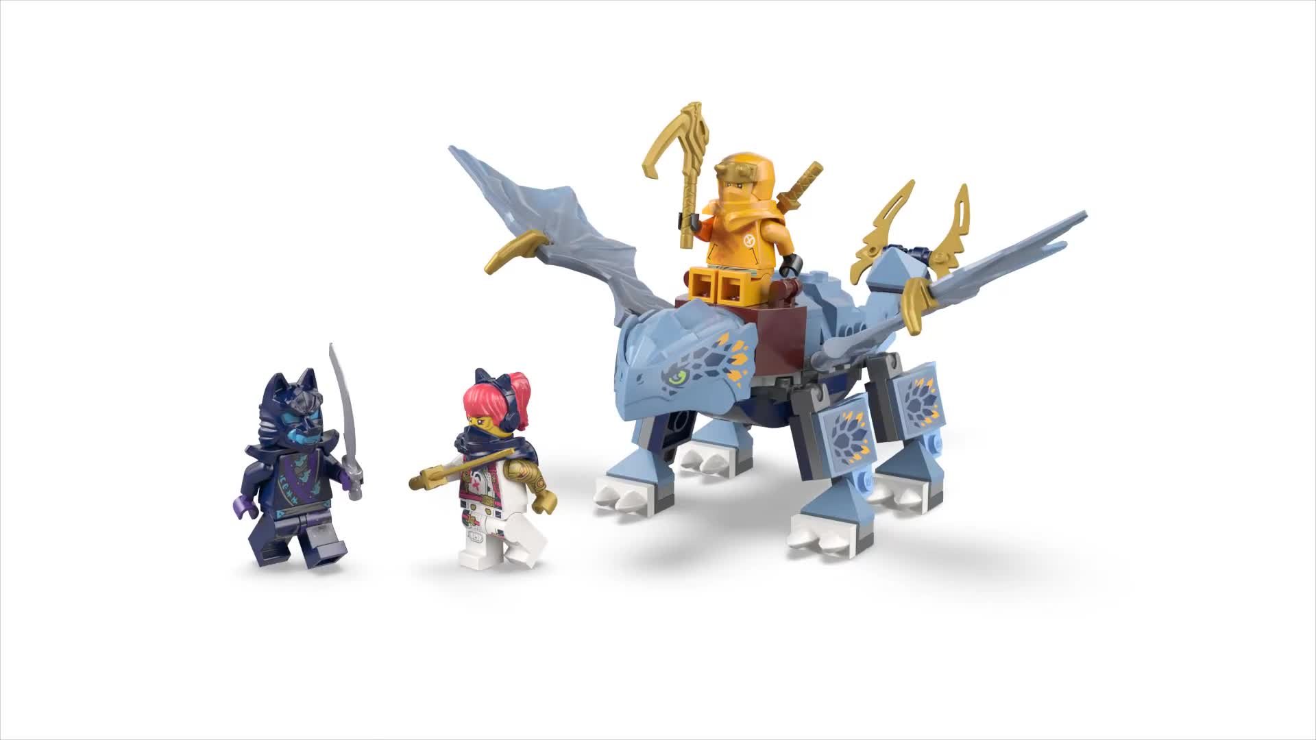 Buy LEGO NINJAGO Young Dragon Riyu Toy with Minifigures 71810