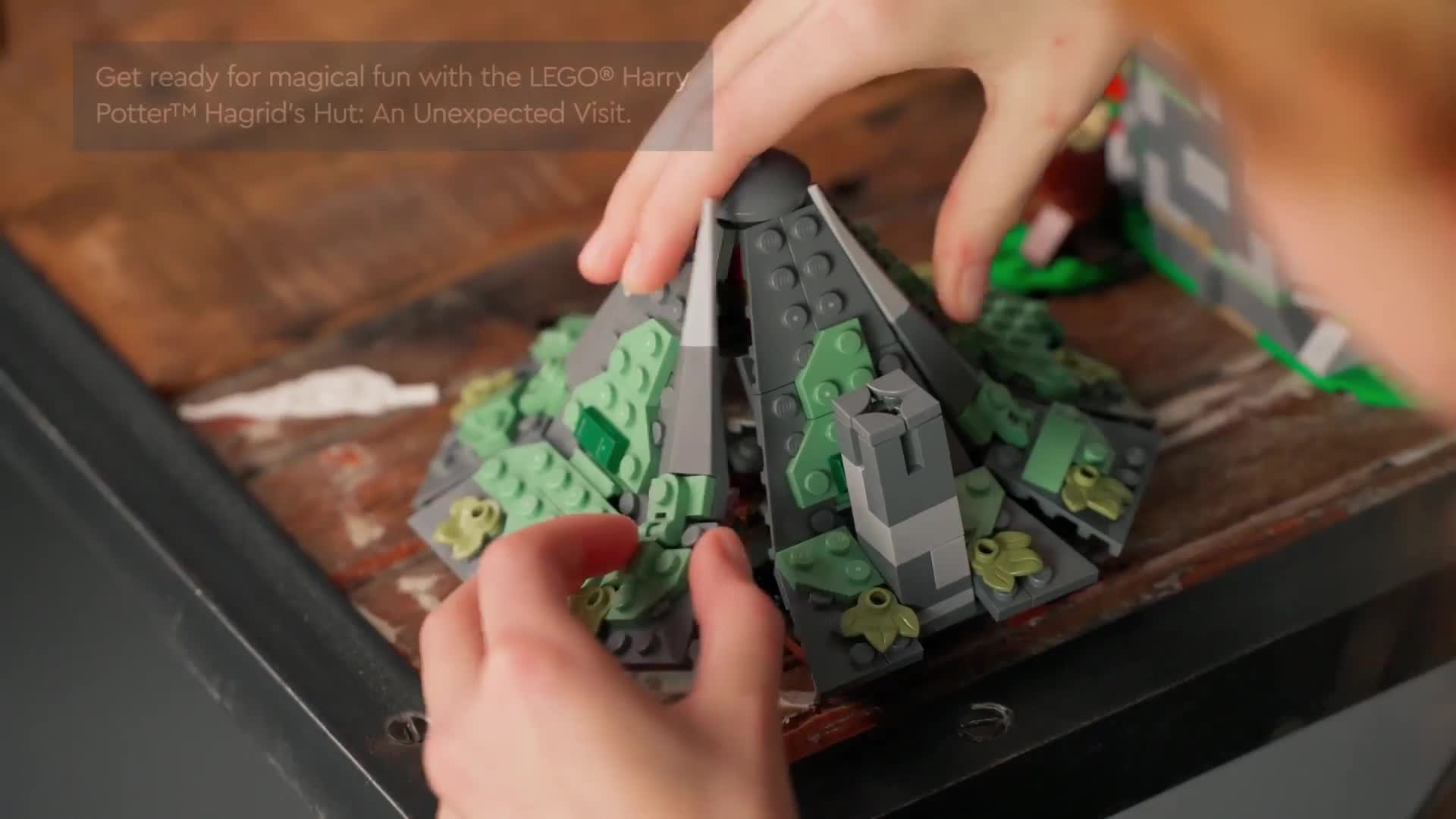 Hagrid's hut top lego argos