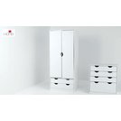 Pagnell 3 door 4 drawer wardrobe