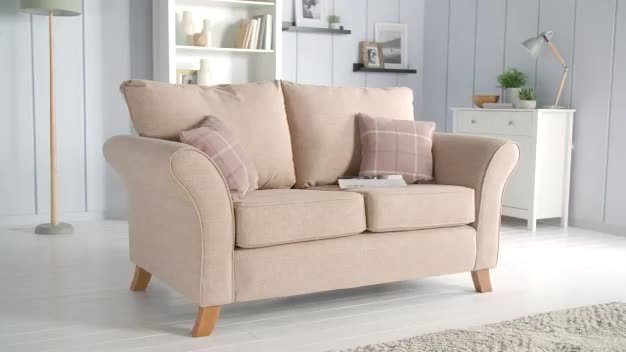 Buy Argos Home Kayla 2 Seater Fabric Sofa Beige Sofas Argos