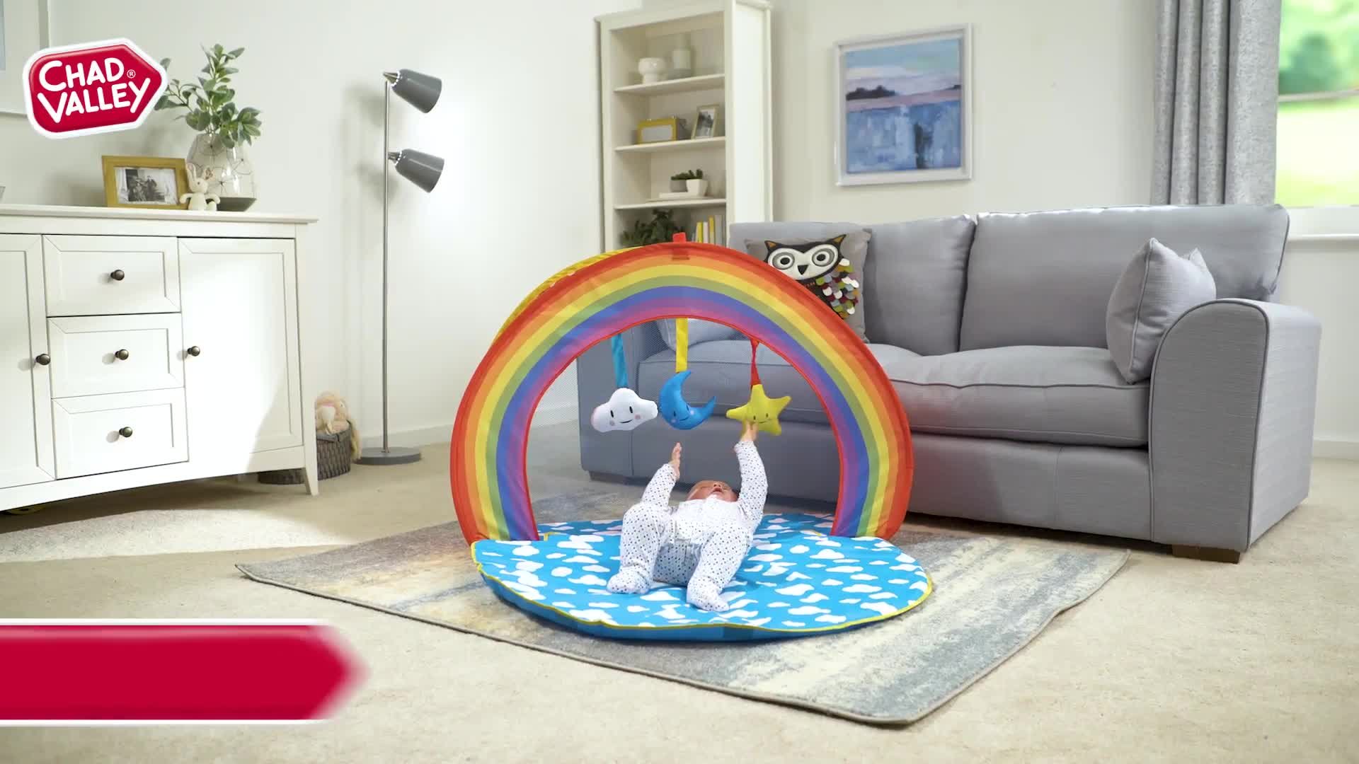 chad valley baby 2 in 1 play gym and ball pit