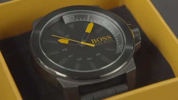 hugo boss watches orange argos