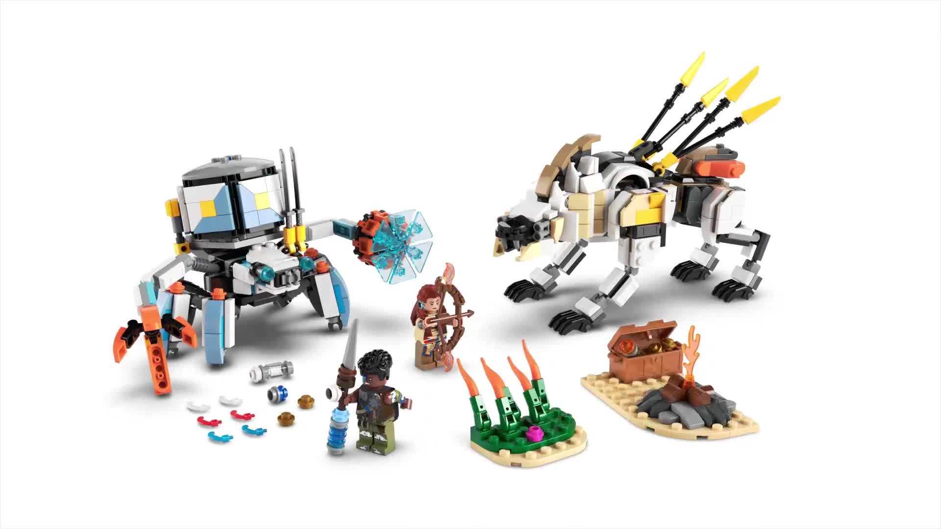 Buy LEGO Horizon Aloy & Varl vs. Shell-Walker & Sawtooth 77037