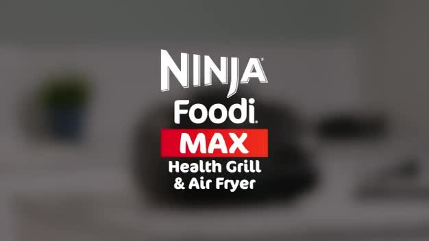 Ninja Foodi Max Health Grill & Air Fryer AG551UK Review & Demonstration 