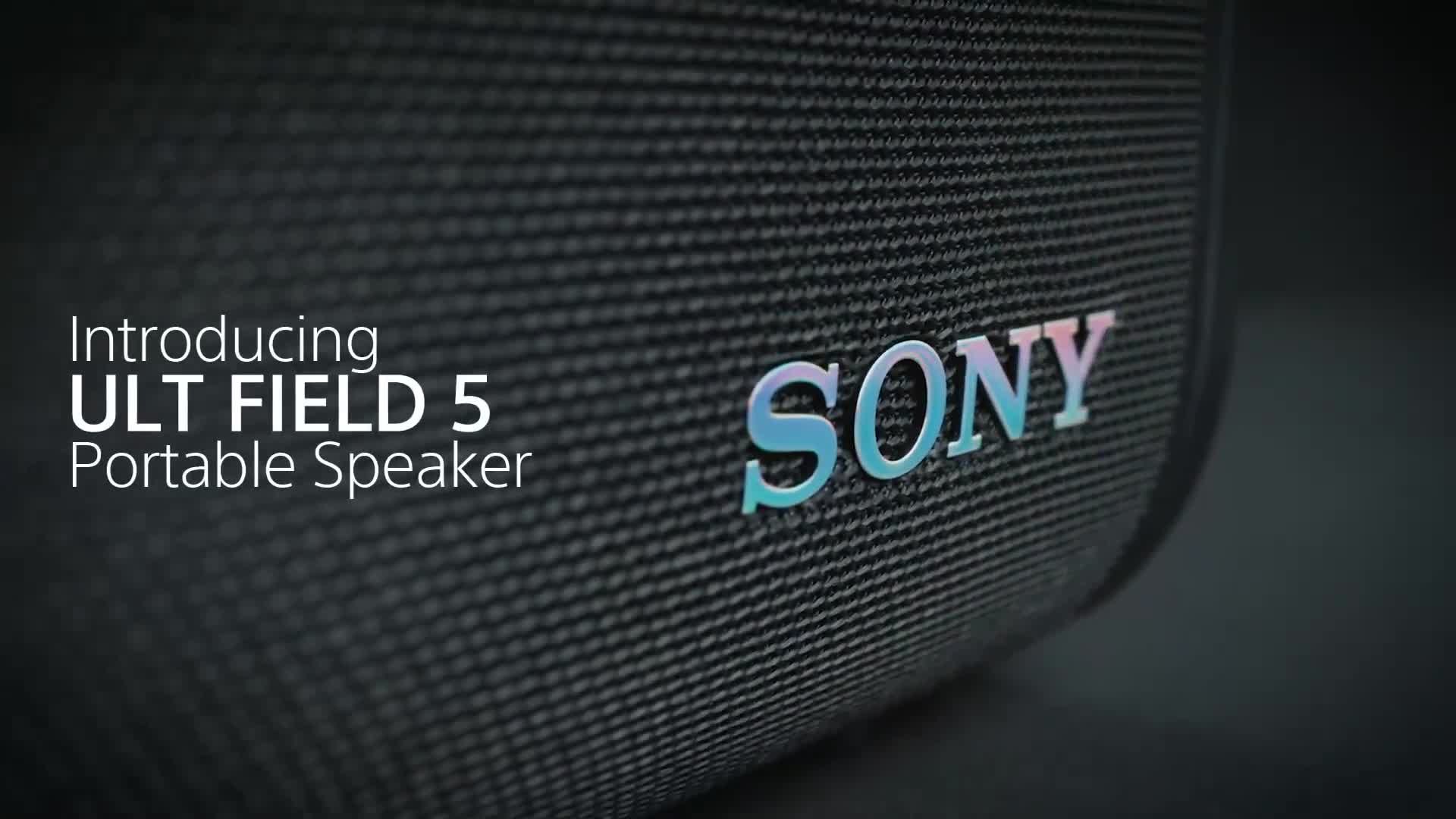 Buy Sony ULT Field 5 Portable Bluetooth Speaker - Black | Wireless