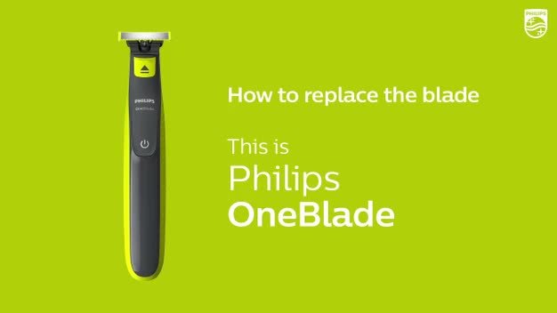 Philips Norelco OneBlade Replacement Blade - Pack of 3 (1 year supply) -  QP230/50 