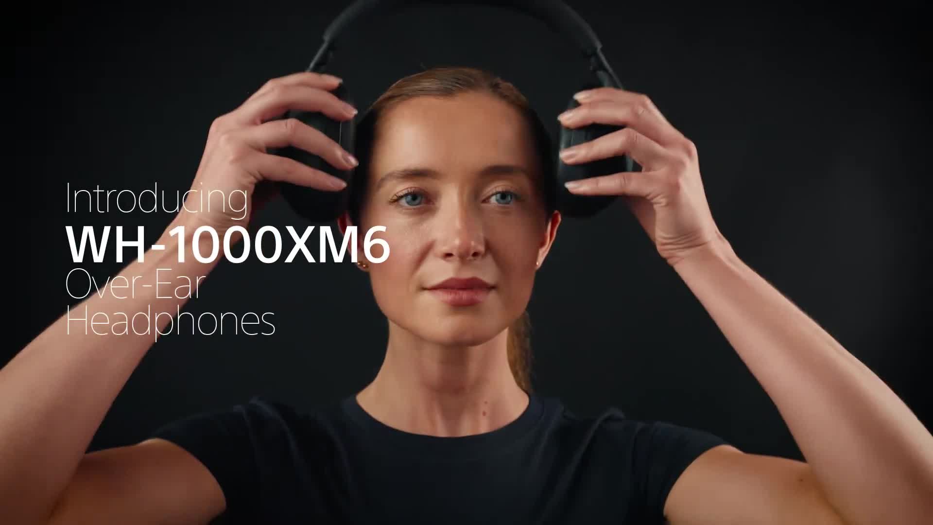 SONY WH-1000XM6 ブラック (黑） Sony WH1000XM6B Wireless Noise Cancelling Headphones, black