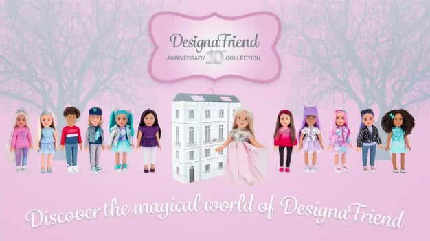 Buy Designafriend Wooden Dolls House, Doll houses