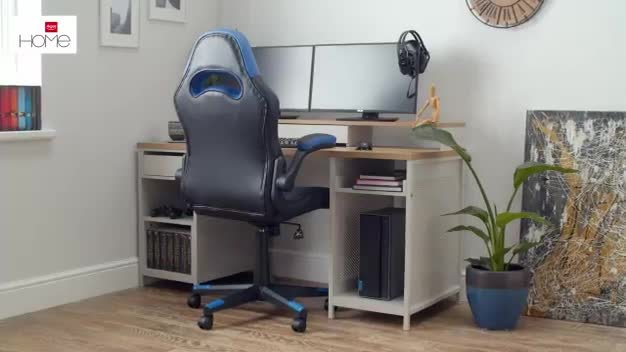 Corner gaming desk deals argos