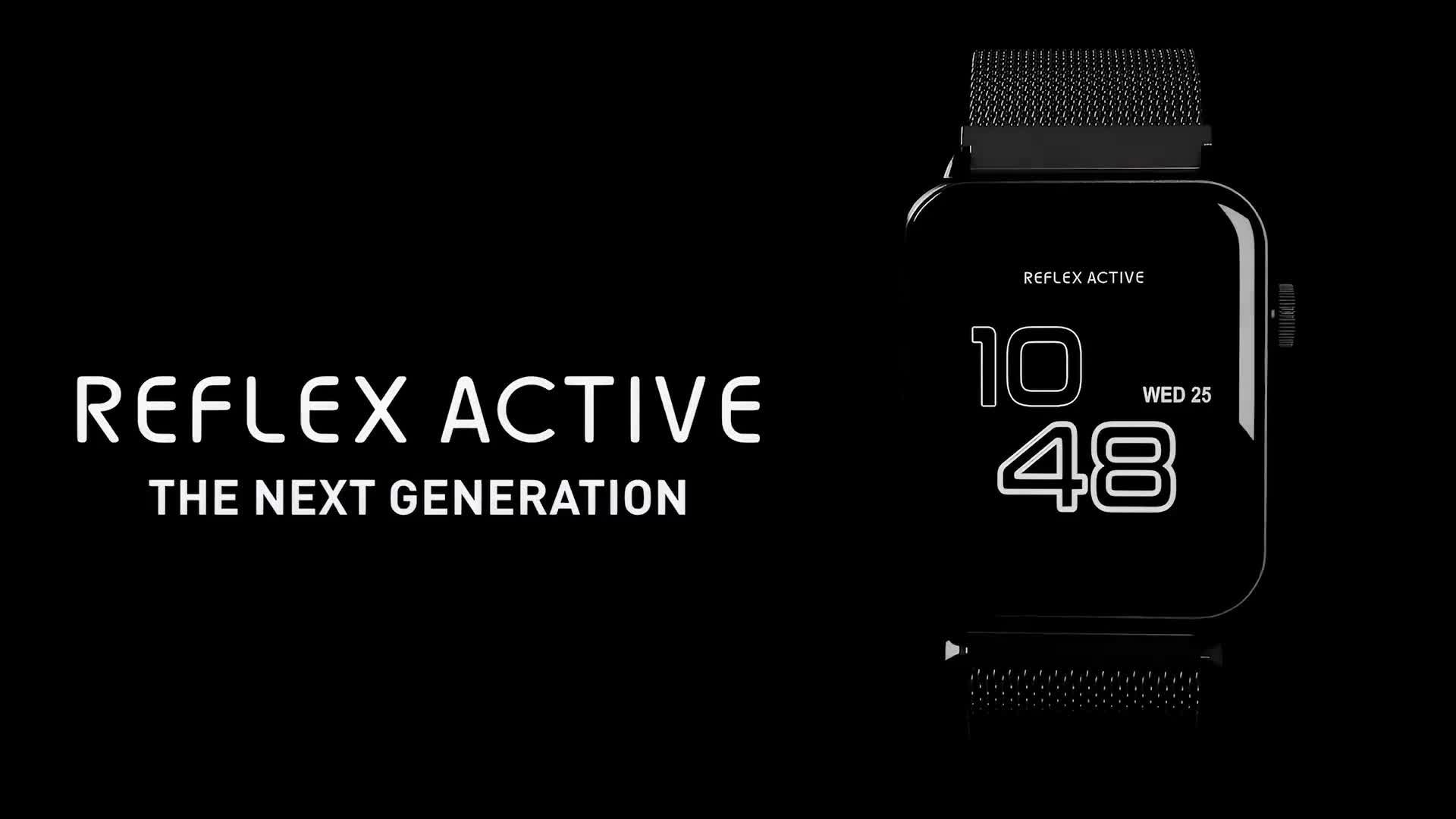 Buy Reflex Active Series 30 Amoled Black Strap Smart Watch Smart watches Argos