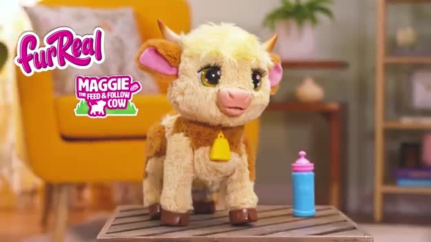 Buy furReal Maggie The Feed And Follow Cow | Teddy bears and soft toys