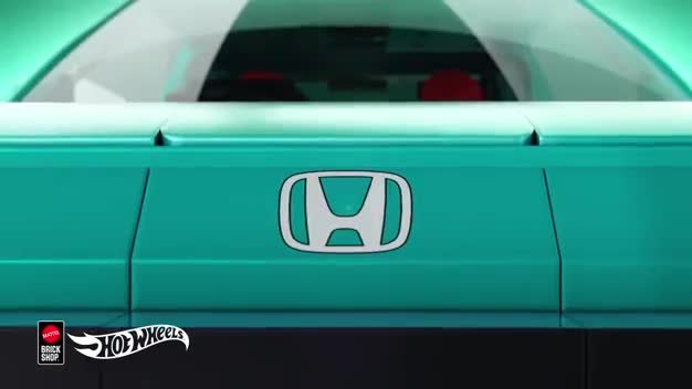 Hot Wheels 92 Honda Civic EC - Auto In Scala Street Scene - Modello In Metallo, Colore JCB56 - 3