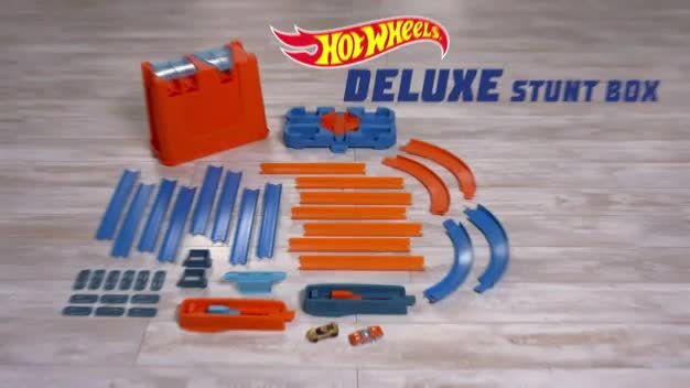 Hot Wheels Track Builder Deluxe Stunt Box