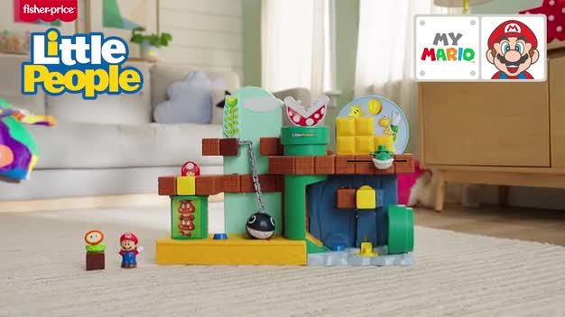 Fisher-Price Little People speelgoed voor peuters My Mario Adventure