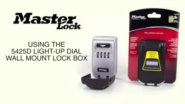 Buy Master Lock Light Up Dial Combination Wall Mounted Key Safe Safes  Argos