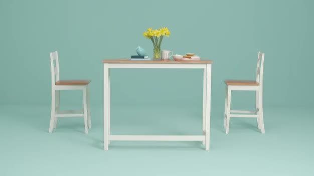 Argos bar discount table and chairs