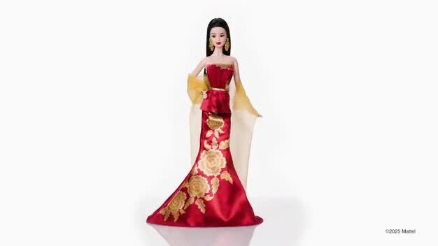 BARBIE SIGNATURE LOOKS MODEL #2 Doll AA CURVY MADE TO MOVE ELLE FACE