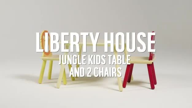 Argos kids table online and chairs