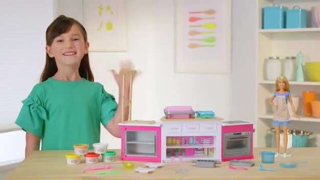 barbie kitchen play doh