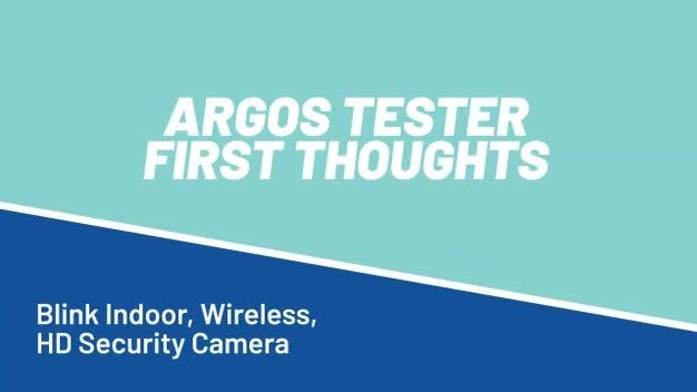 Argos indoor best sale security camera