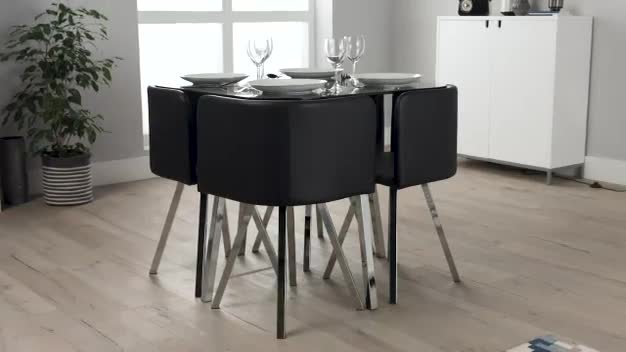 Argos glass deals table and chairs