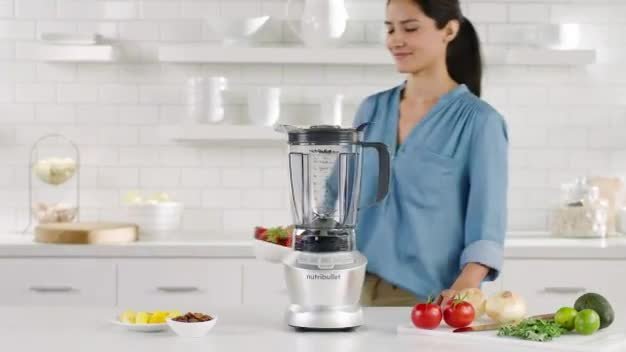 nutribullet Full-Size Blender Combo 1200W –Matte Black