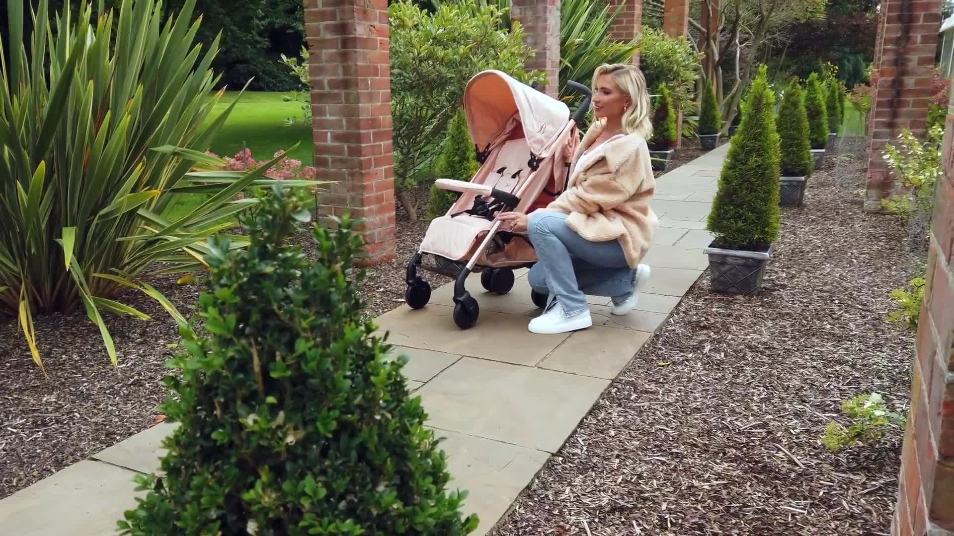 My babiie billie faiers mb51 rose blush outlet stroller