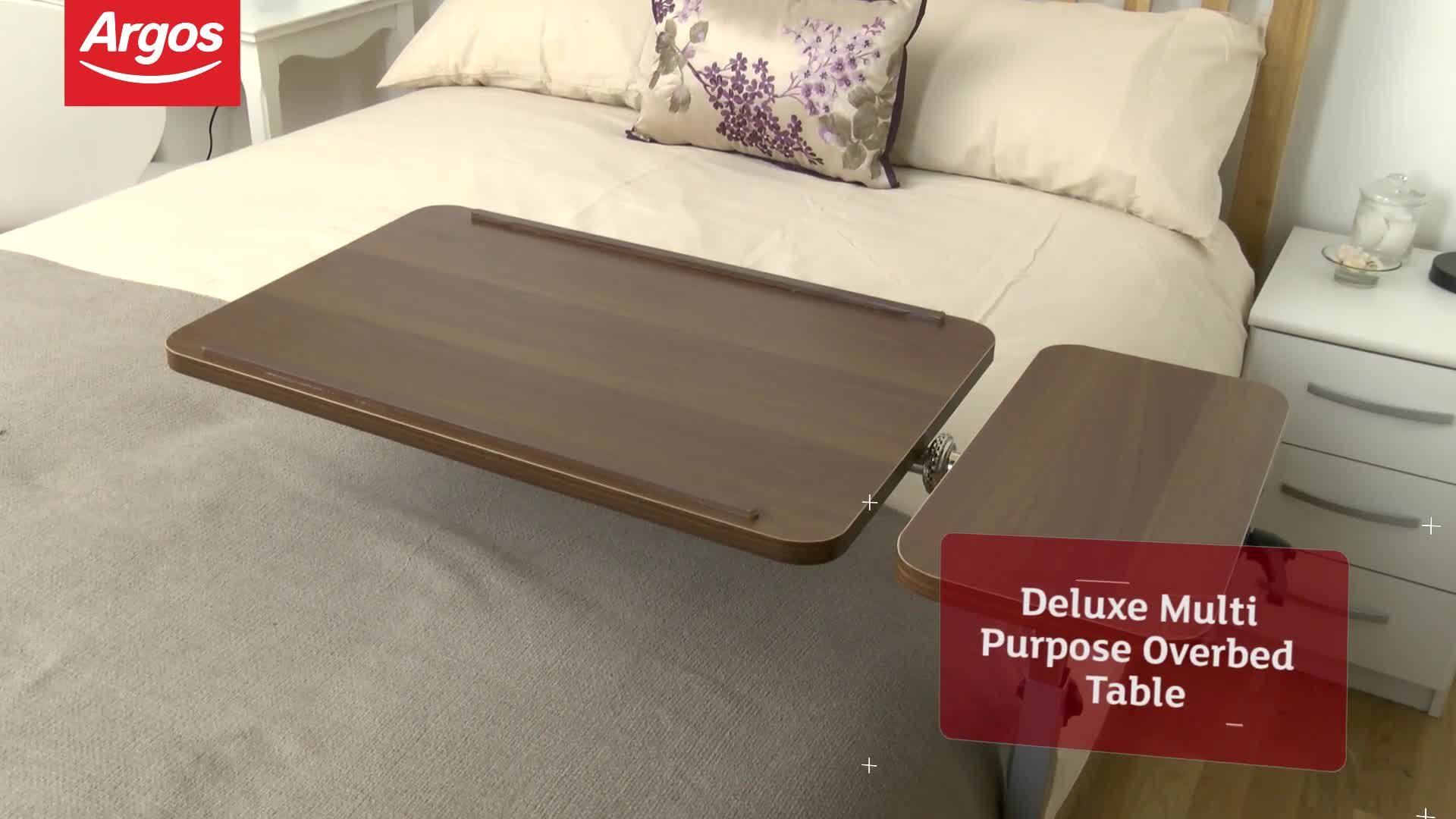 Argos bed store table tray